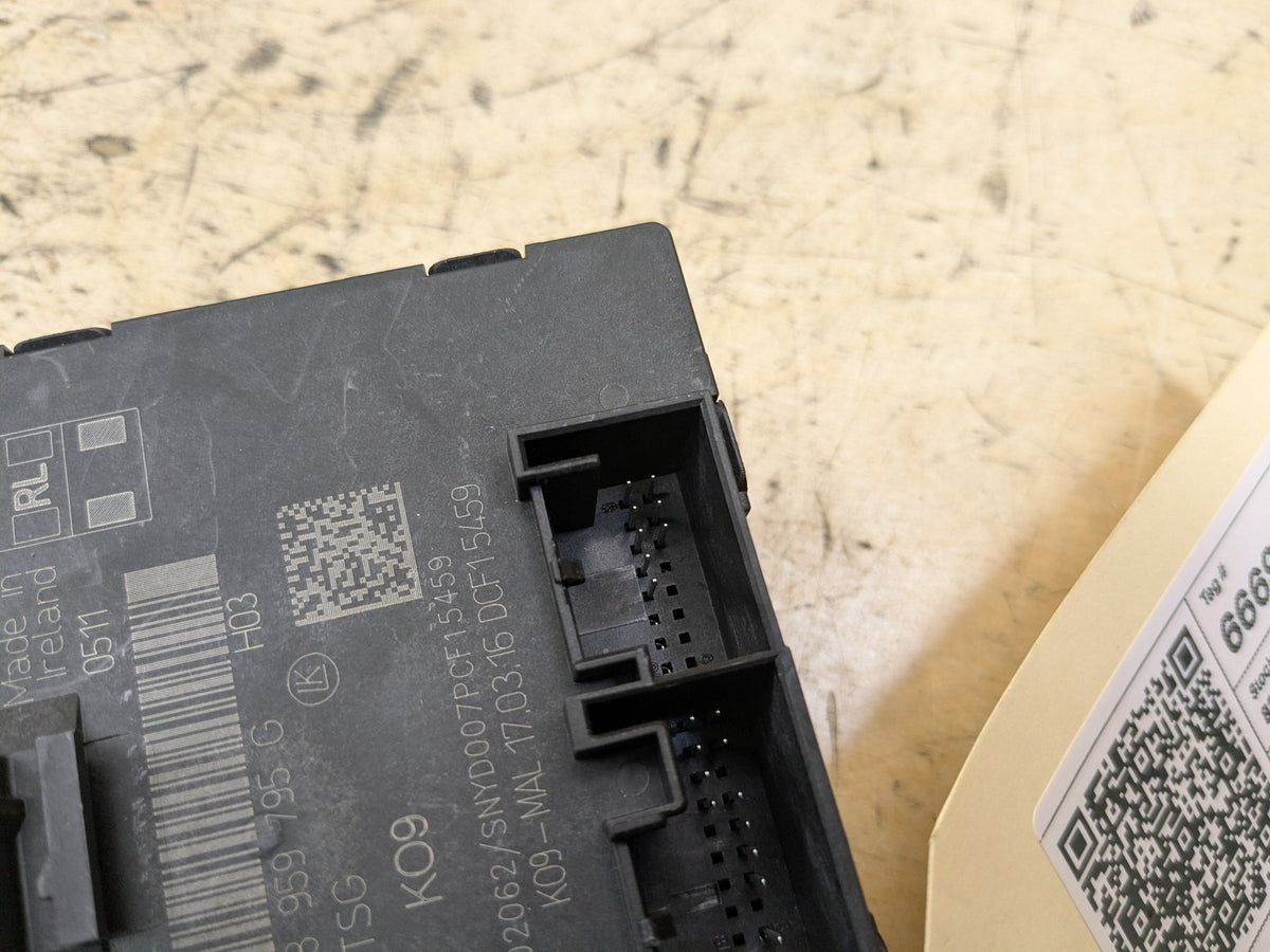 2012-2018 Audi A6 C7 Rear Left Driver Door Control Module 4G8959795J OEM