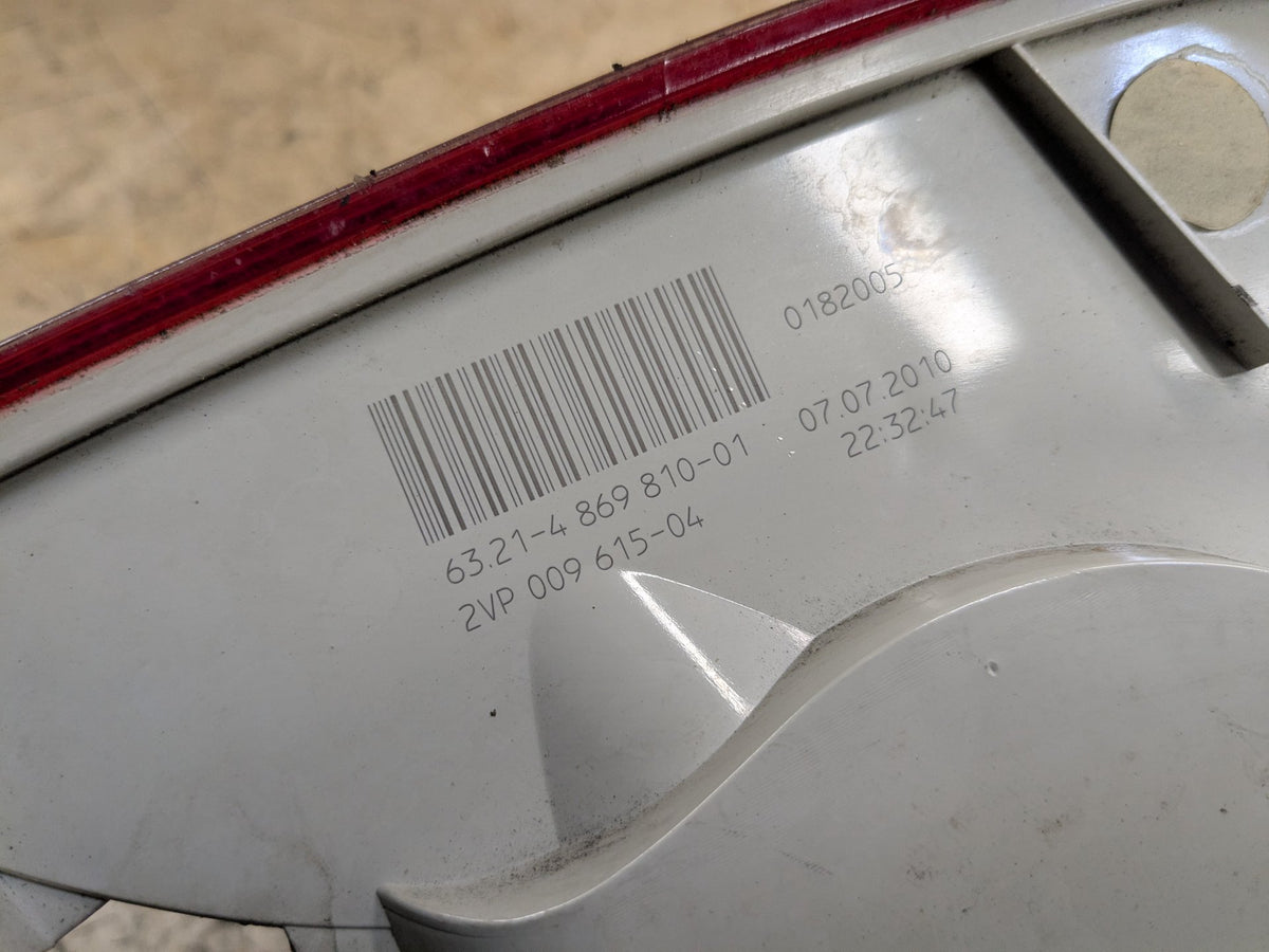 08-11 OEM BMW E82 E88 128 135 Rear Right Passenger Outer Tail Light Stop Light