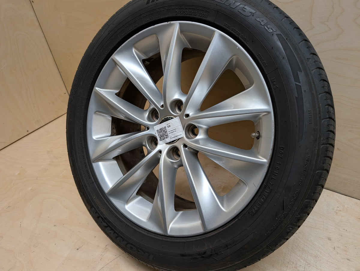 11-18 OEM BMW F25 F26 X3 X4 Alloy Rim Wheel 18x8" ET43 V Spoke Style 307