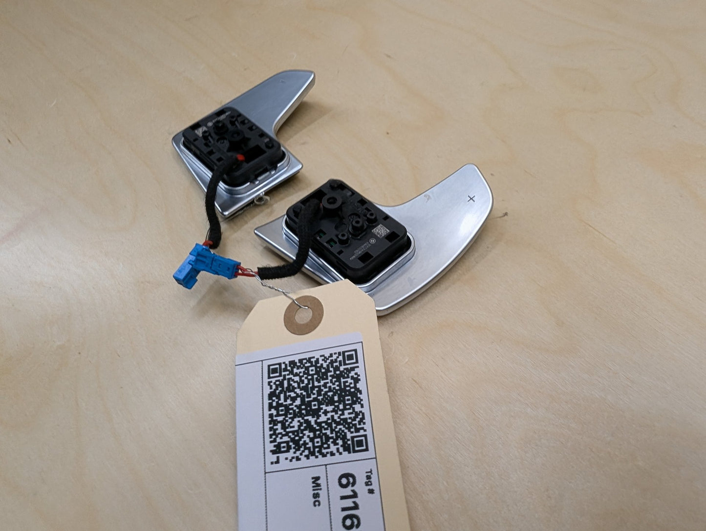 2018-2024 BMW X3 G01 Left Right Steering Wheel Paddle Shifter SET 9372496