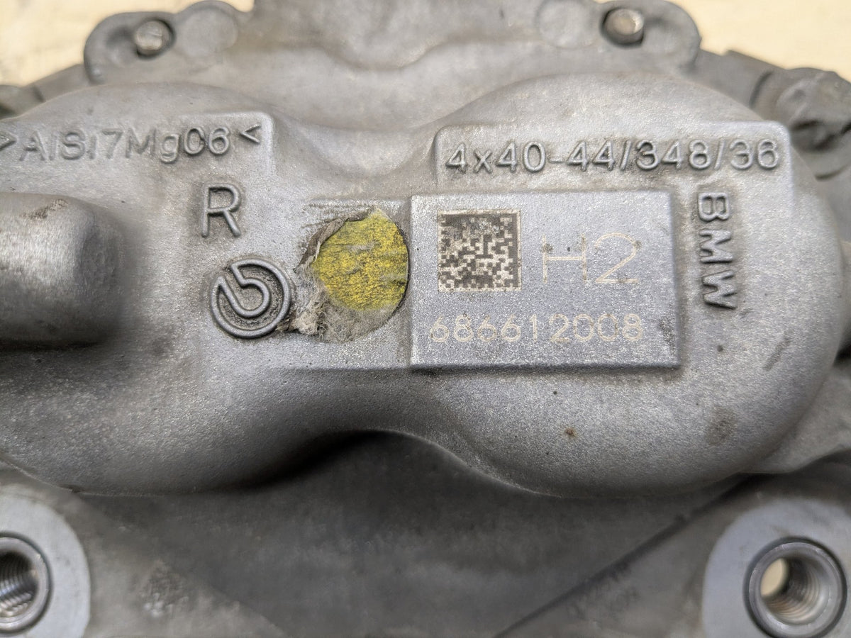 16-22 OEM BMW G11 G12 745eX 750i 750iX Front Left Right Brake Caliper Gray SET