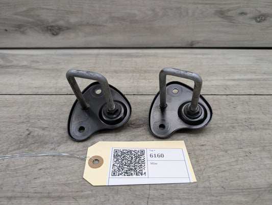 OEM BMW F90 F97 G01 G05 G06 G07 G12* G30 X3 X5 Hood Safety Latch Hook Pair SET