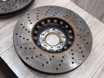 2017 BMW X6 F86- Front Left Right Brake Disc Rotors SET