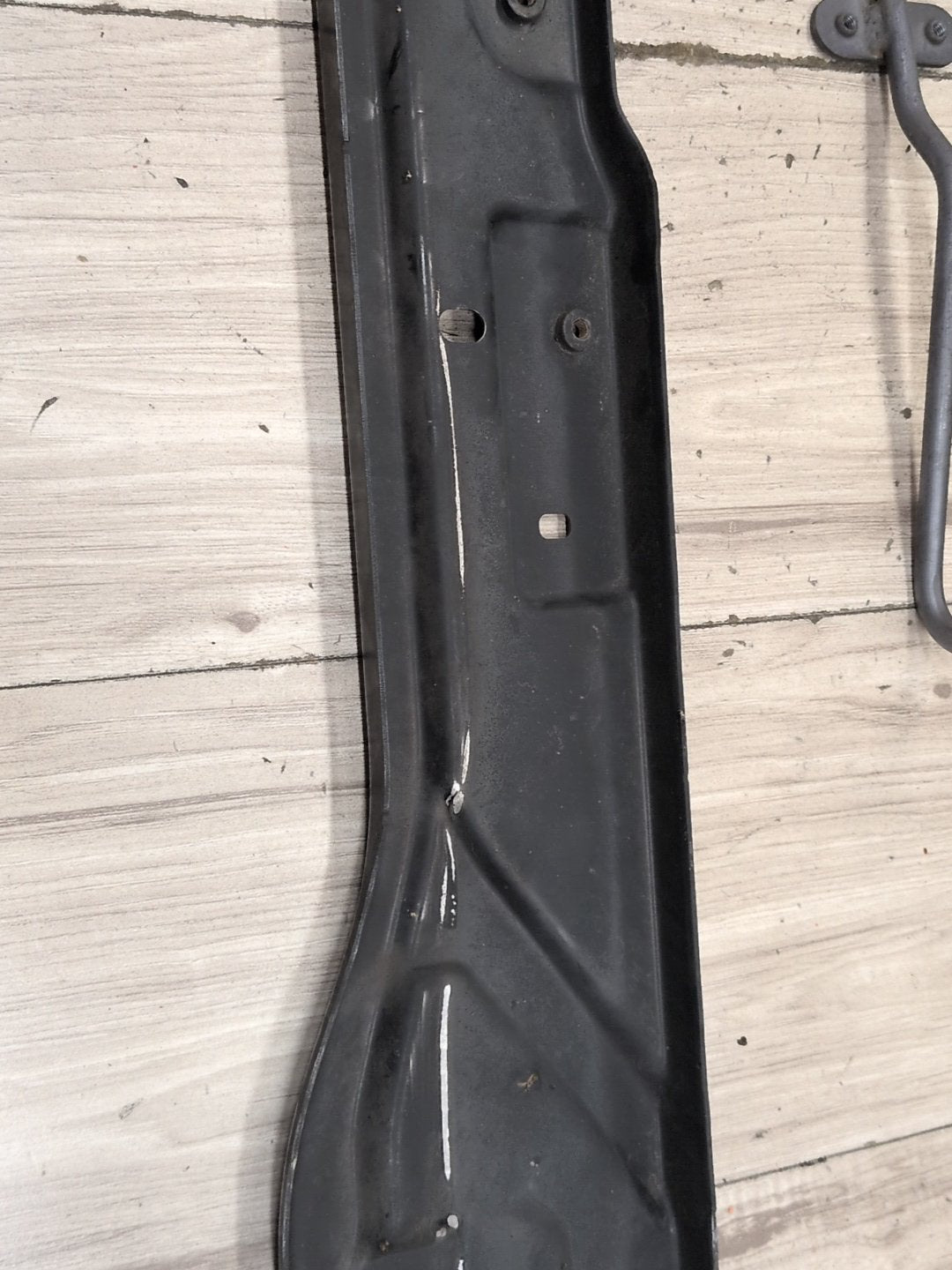 OEM Mercedes E550 W212 Front Upper Radiator Tie Bar Panel Support w/ Bars SET