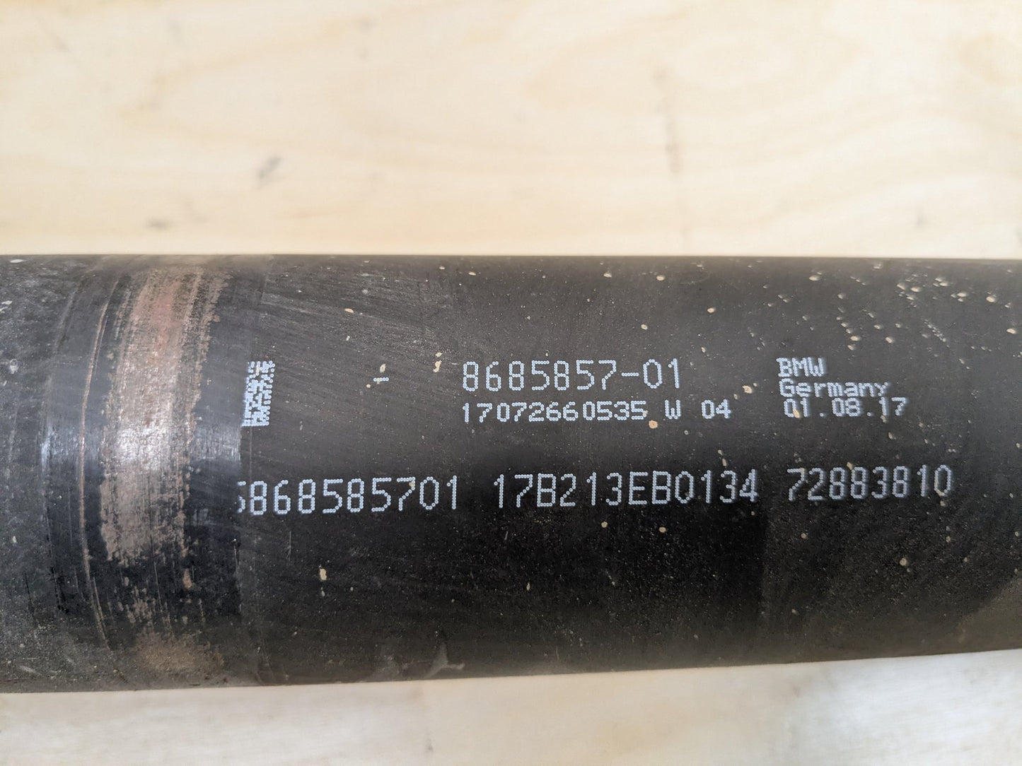 17-19 BMW F34 340 GT xDrive Rear Automatic Driveshaft Axle Assembly 1440MM OEM