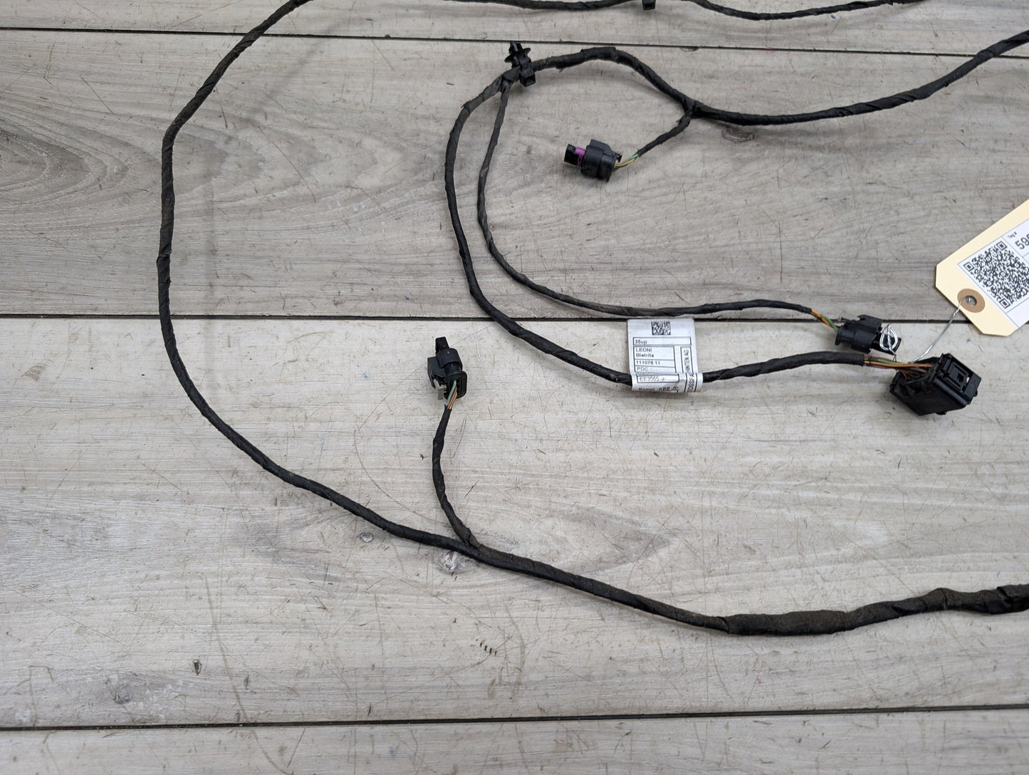 2016-2022 BMW 750Li G12 Rear Bumper PDC Parking Sensor Wiring Wire Harness 6802843