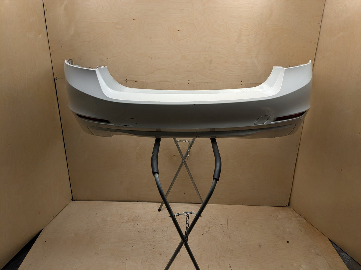 2012-2018 BMW 320i F30 Rear Bumper Cover White 300 Alpine