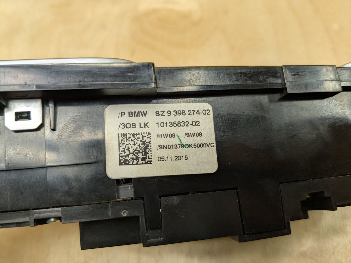 16-19 OEM BMW G11 G12 740 750 70 Center Console Operating Unit Traction Switch