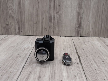 2009-2012 Mercedes-Benz E550 W212 Start Stop Button w/ Key A2129055800 OEM