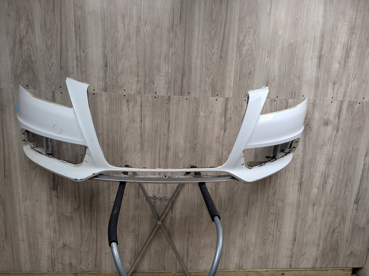 2009-2012 OEM Audi S4 B8 Front Bumper Cover White T9/ Y9C