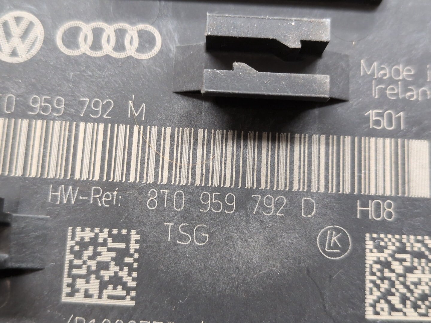 10-13 OEM AUDI A4 A5 S4 S5 Front Right Passenger Side Door Control Module