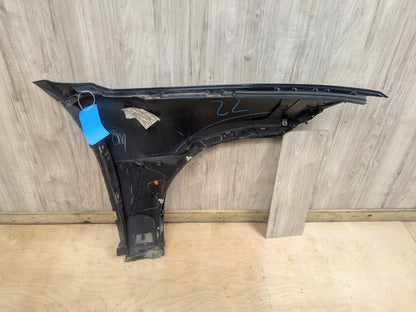 2015-2018 BMW X5 F85 Front Left Driver Fender Panel Black 416