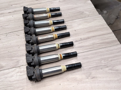 OEM BMW F10 F90 G05 G12 G30 550 M550 750 Engine N63 S63 Ignition Coils SET of 4