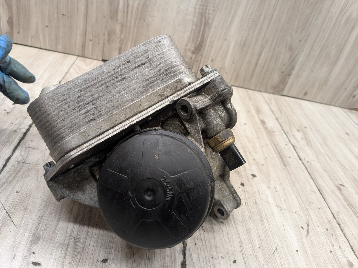 10-17 OEM BMW F01 F07 F10 F12 F25 X3 X4 N55 Engine Oil Filter Housing COOLER