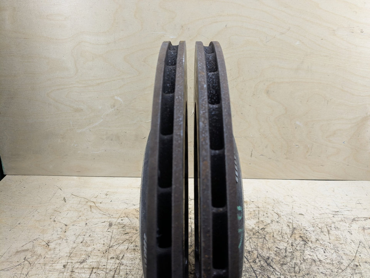 12-19 BMW F06 F10 F12 F13 M5 M6 Rear Ventilated Brake Rotor Pair SET
