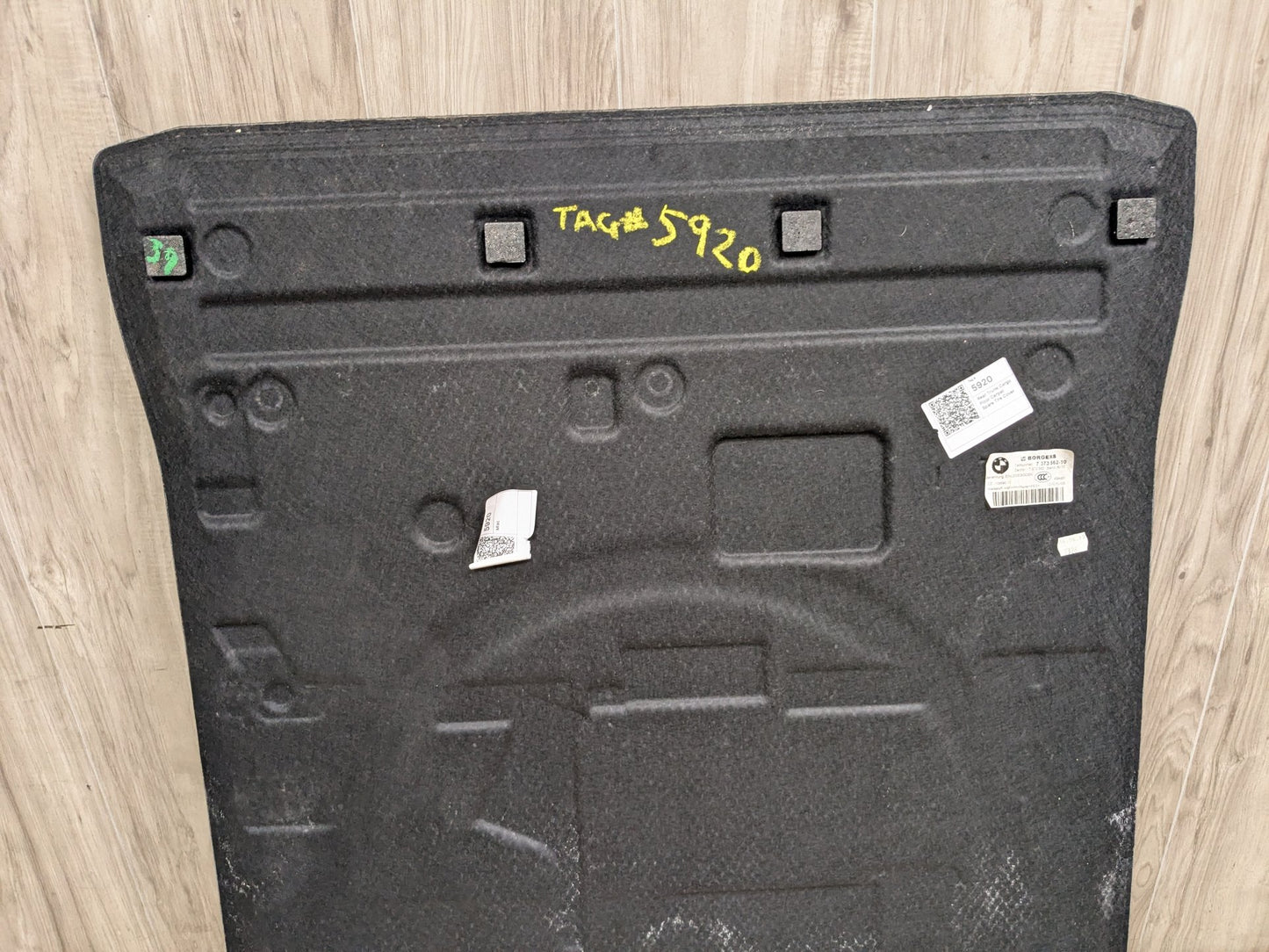 OEM BMW F90 G30 530 540 M550 M5 Trunk Floor Mat Carpet Cargo Storage Cover