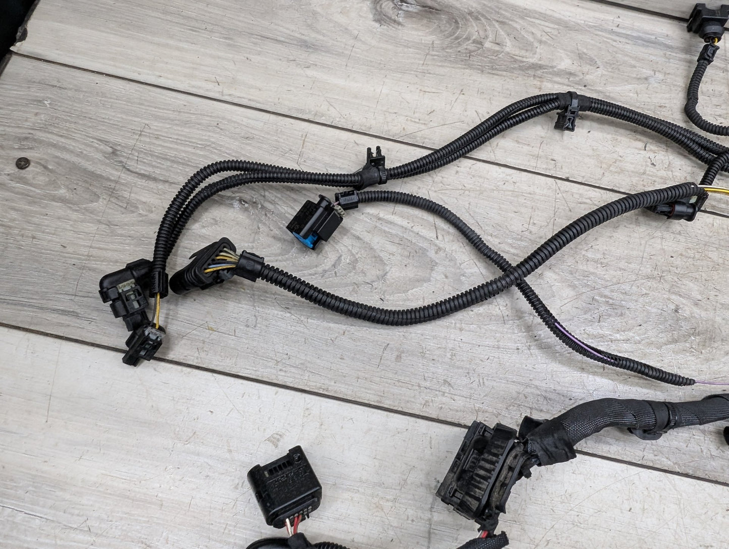 16-19 OEM BMW G30 G12 540 740 Engine B58 Wiring Wire Harness Plug Module 1
