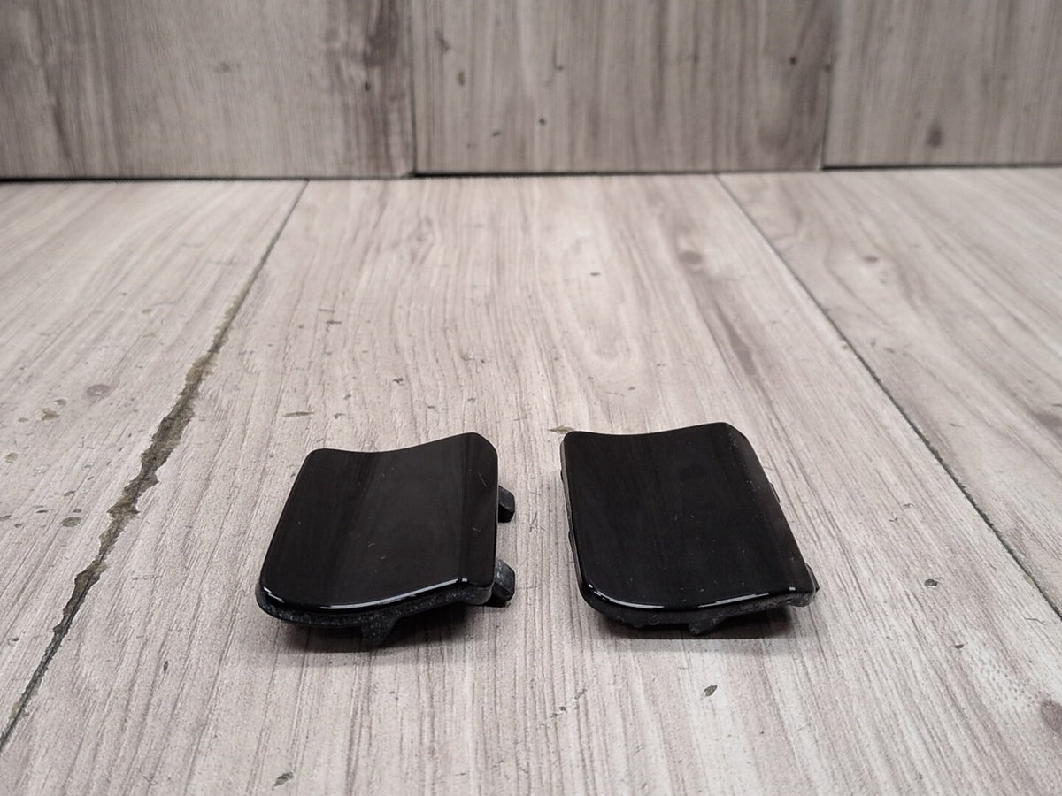 2015-2018 Audi Q3 8U Rear Left Right Bumper Tow Hook Insert Covers SET 8U0807442A OEM