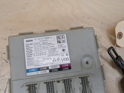 2018-2024 BMW X3 G01 Bdc Body Domain Fem Control Module w/ Key 8715809