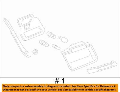 13-15 OEM BMW F01 F02 740 750 760 LED Rear Right Passenger Side Inner Tail Light