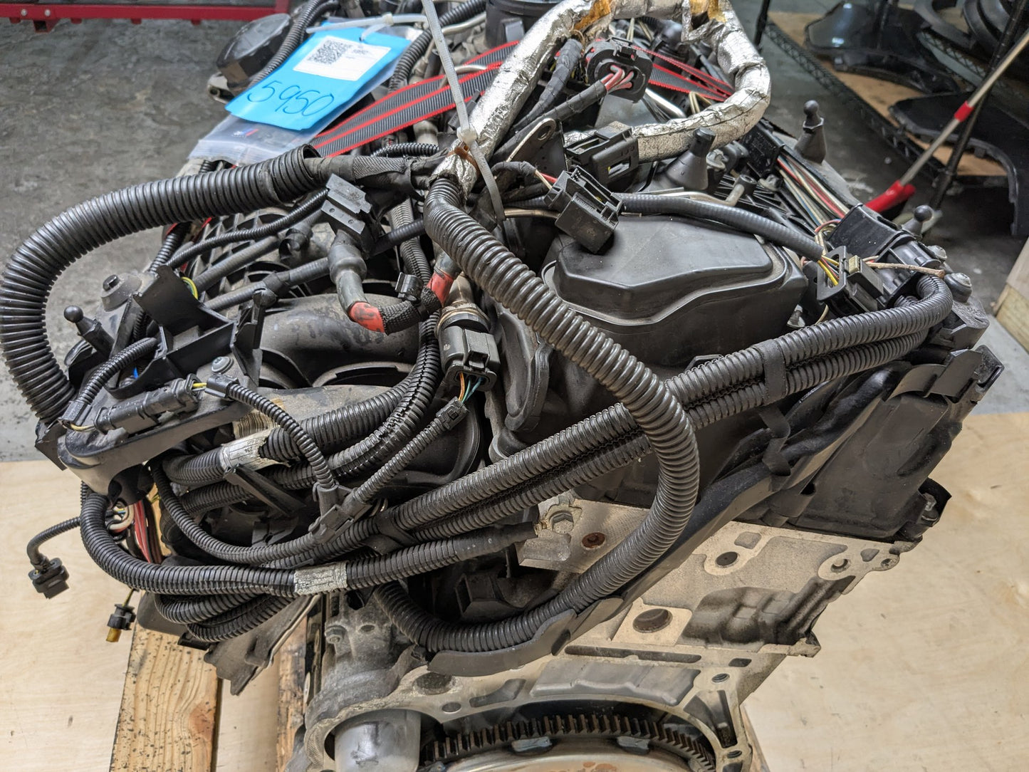 13-16 BMW 335 435 N55 Engine Motor EWG 3.0L I6 RWD 119914 Miles