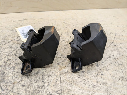 2007-2013 BMW 328i E92 Radiator Lower Mounting Brackets SET 7591647 OEM
