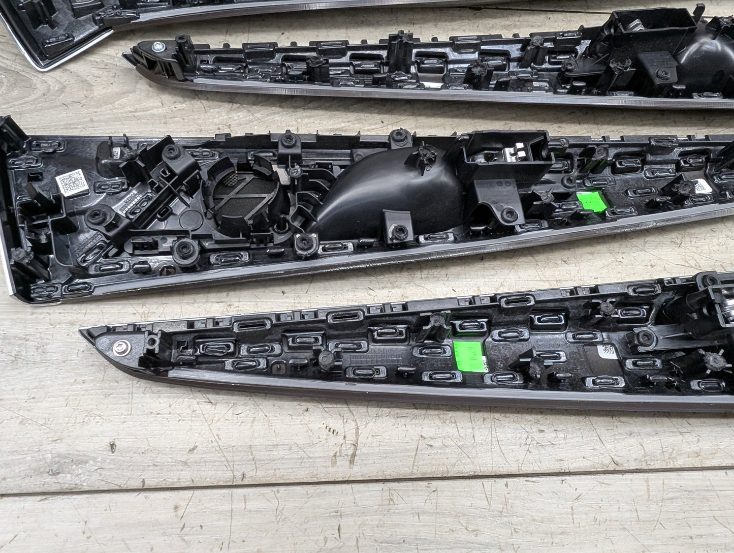 2018 - 2024 BMW X3 G01 Front Rear Left Right Exterior Door Trim Molding SET  B58B30O1