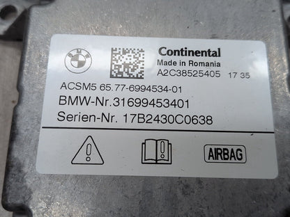 PRE-LCI OEM BMW F90 F97 G01 G12 G30 Air Bag SRS ICM Control Module Unit