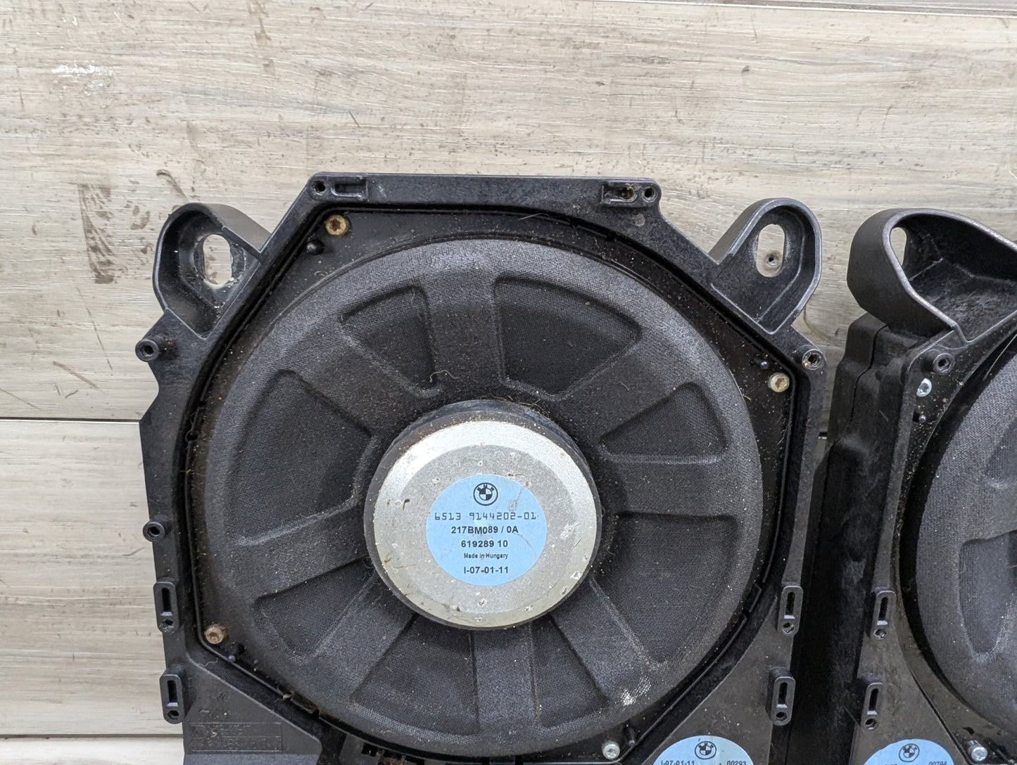 2011 BMW 328i E90 Left Right Seat Speaker Subwoofer SET 9143144
