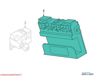 OEM BMW F44 F97 G01 G20 G30 Ethernet Distribution Power Fuse Relay Box Module