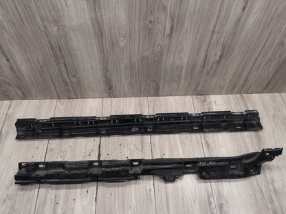 2011-2016 BMW M5 F10 Left Driver Side Rocker Panel Brackets SET 7184777 OEM