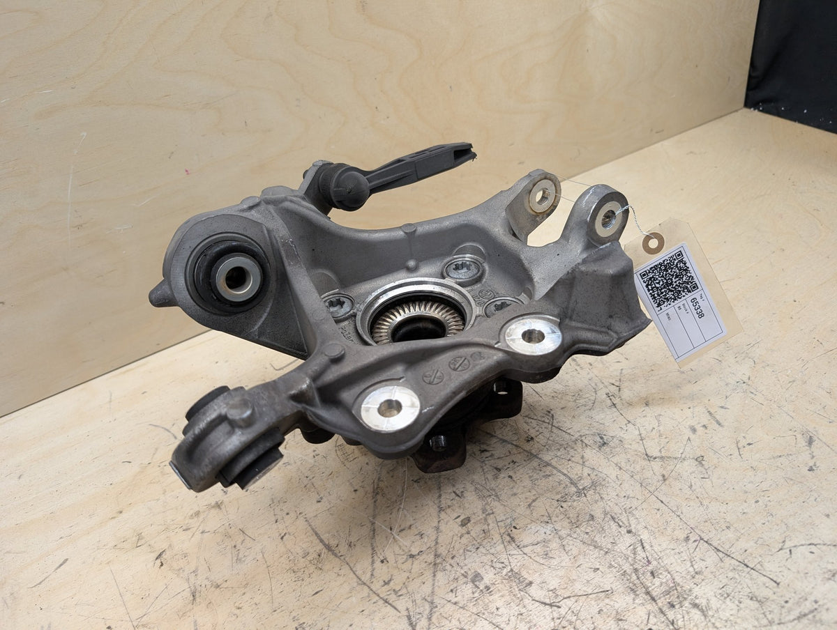 2019-2026 BMW M340i G20 Rear Left Driver Spindle Knuckle w/ Bearing 6898481 OEM