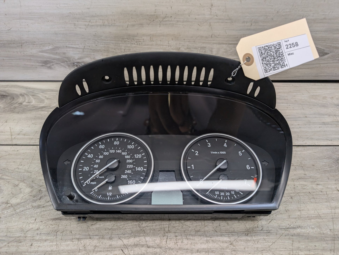 2007 - 2013 BMW X5 E70 Instrument Speedometer Guage Cluster 9195686 N62B48B