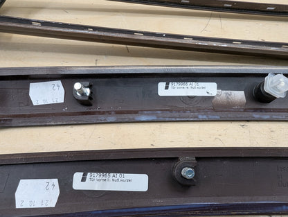 2006-2011 BMW 328i E90 Front Rear Left Right Dash Interior Trims SET 9198283