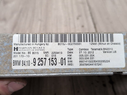OEM BMW F06 F10 F13 F25 F30 Combox Telematics Communication Bluetooth GPS Module