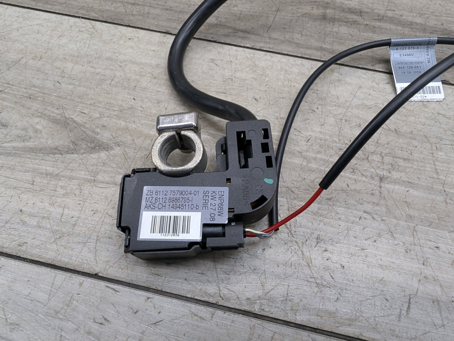 2008-2013 BMW 128i E82 Battery Negative IBS Wire Cable 7579004
