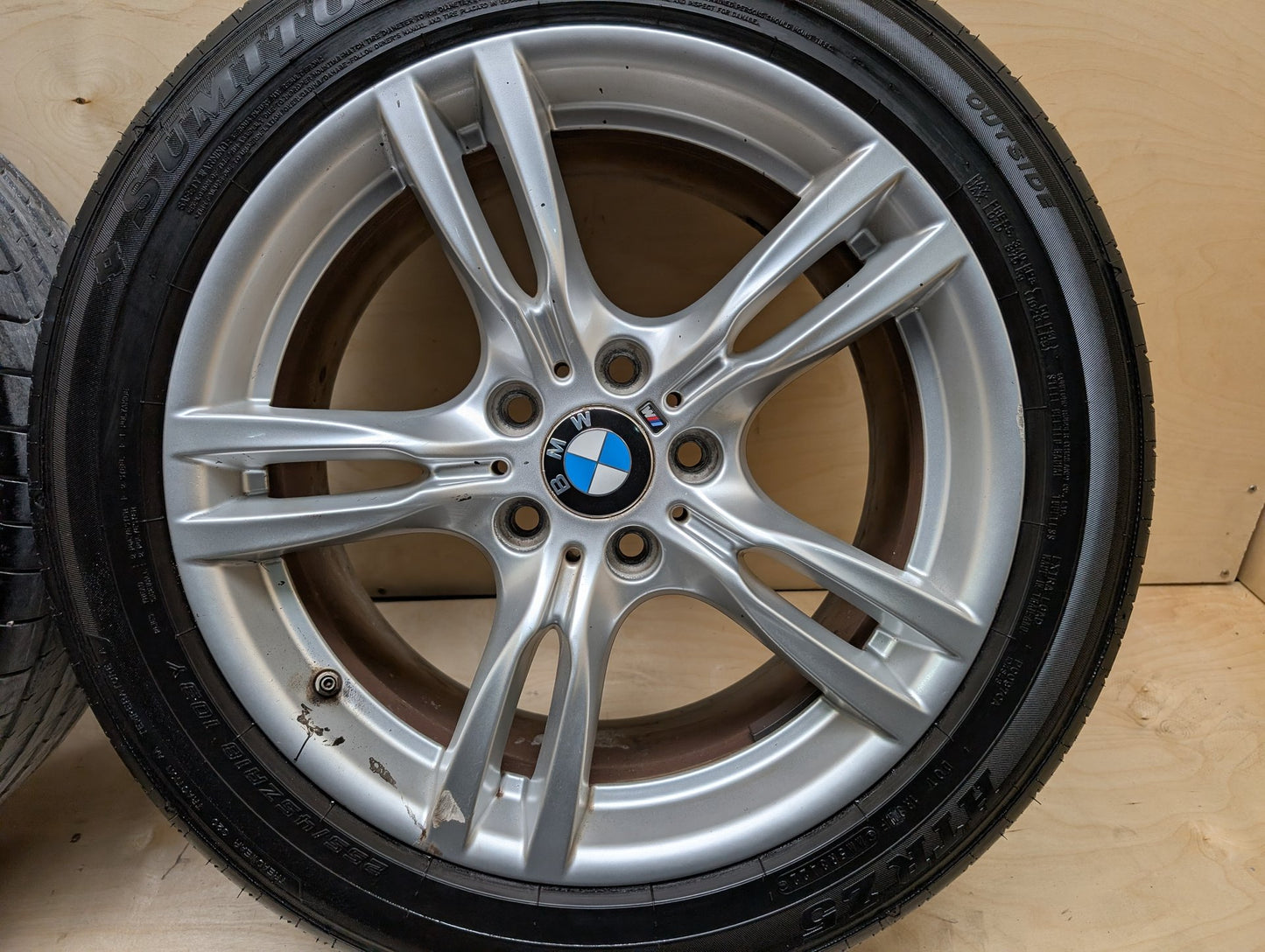 BMW OEM F30 F32 F33 Wheel Rim SET 7845881 Style 400M 18x8 18x8.5