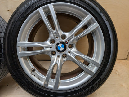 BMW OEM F30 F32 F33 Wheel Rim SET 7845881 Style 400M 18x8 18x8.5