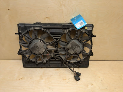 2008 - 2017 Audi S5 8T Radiator Fan Shroud Housing w/ Motor 4H0121003N