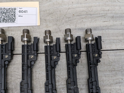 19-24 OEM BMW G12 G30 M550 750 Engine N63R High Pressure Fuel Injector Set