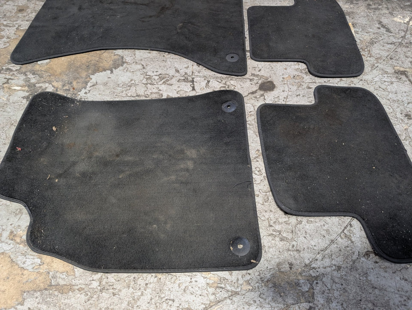 2011-2017 Audi RS5 8T Front Rear Left Right Mat Carpet Floor Mats SET 8K1863691G