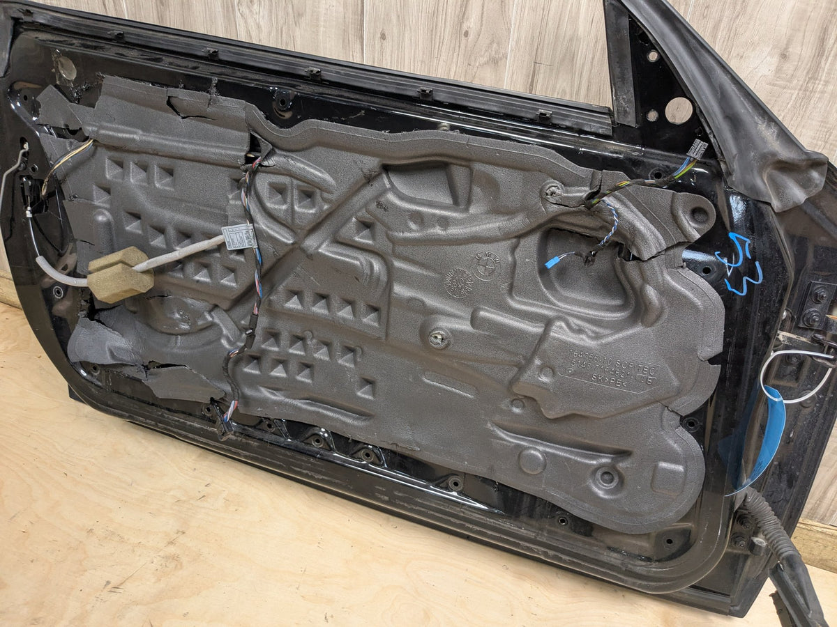 08-13 BMW E82 E88 128i 135i Front Right Passenger Door Shell Panel Black 668