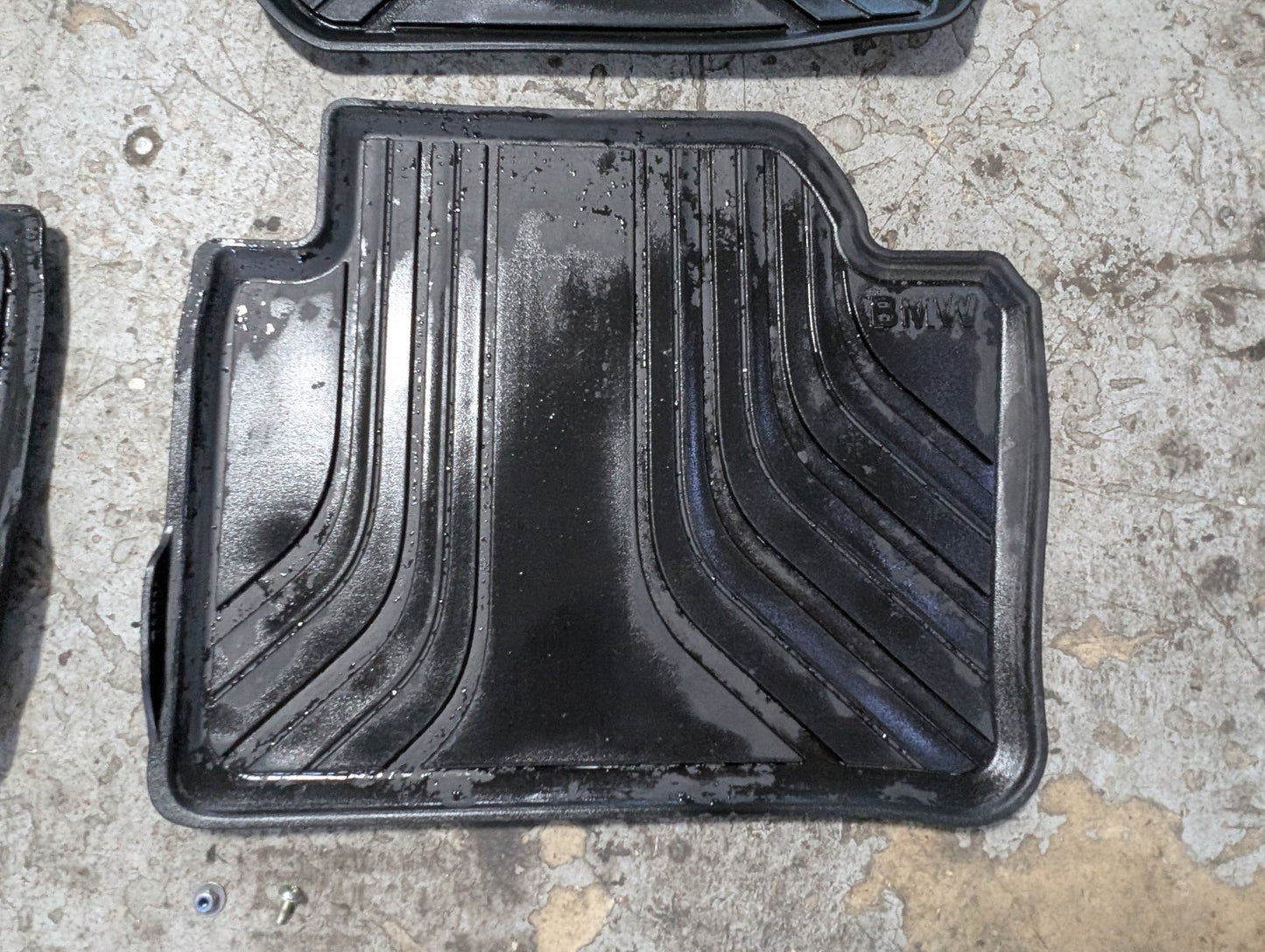 12-18 OEM BMW F30 F80 Front Rear Left Right All Weather Carpet Floor Mats SET