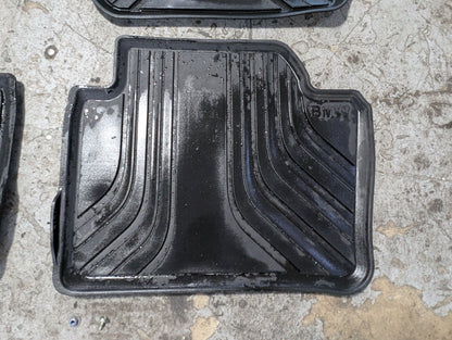 12-18 OEM BMW F30 F80 Front Rear Left Right All Weather Carpet Floor Mats SET