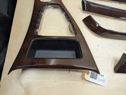 2006-2011 BMW 328i E90 Front Rear Left Right Dash Interior Trims SET 9198283