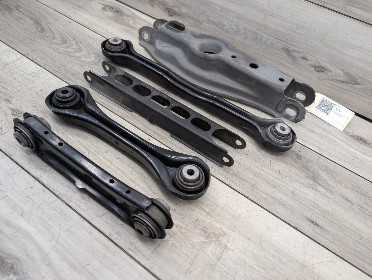 2007-2013 BMW 335i E93 Rear Left Driver Control Arms SET 6784293 OEM BMW E90 E92 E93 Rear Suspension Left Lower Upper Control Arm Wishbone SET