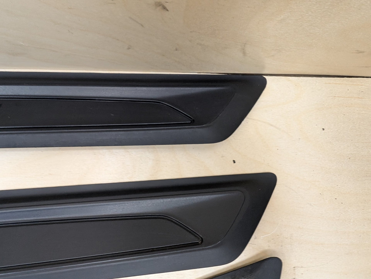 2012-2018 BMW 328i F30 Front Rear Left Right Scuff Plate Door Sill SET 7263315