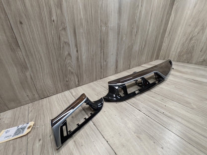 OEM BMW G30 530 540 M 550 Central Console Dash Panel Fine Wood Interior Trim SET