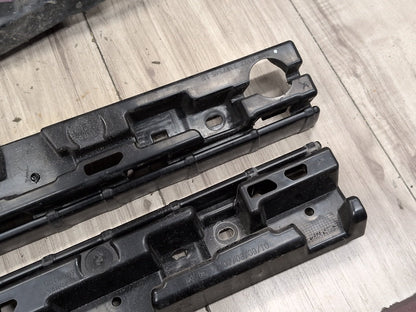 2017-2023 BMW M550i G30 Left Driver Side Skirt Rocker Panel Brackets SET 7387347 OEM