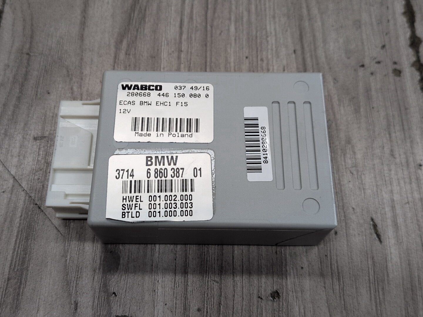 14-19 OEM BMW F15 F16 F85 F86 X5 X6 Air Suspension Control Module Unit